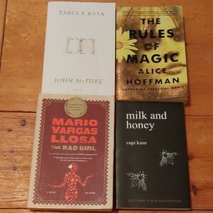 Lot 4 Books Tabula Rasa Milk And Honey The Bad Girl The Rules Of Magic